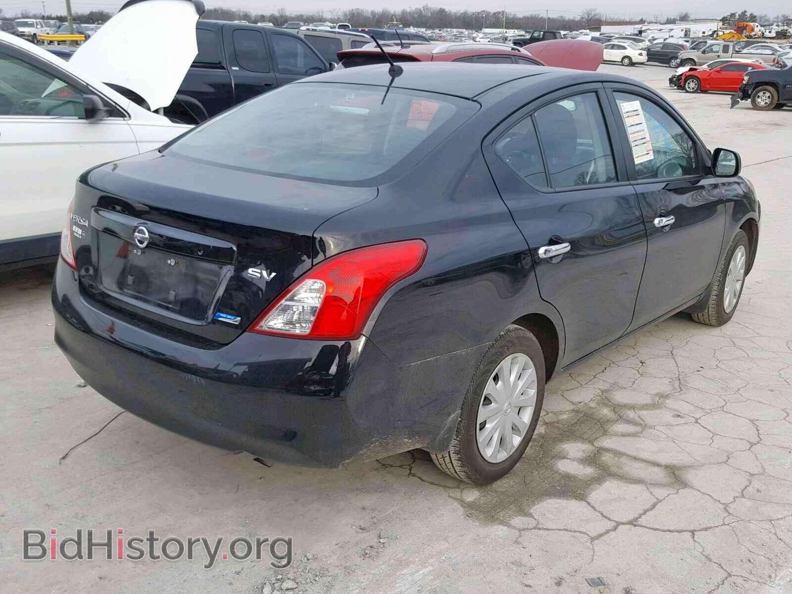 2012 NISSAN VERSA - VIN: 3N1CN7APXCL901938 - Фото 4