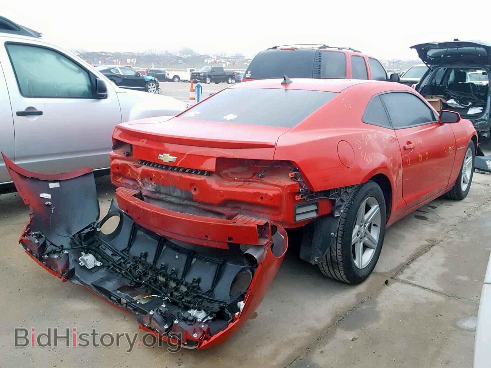2012 CHEVROLET CAMARO - VIN: 2G1FB1E33C9170868 - Фото 4