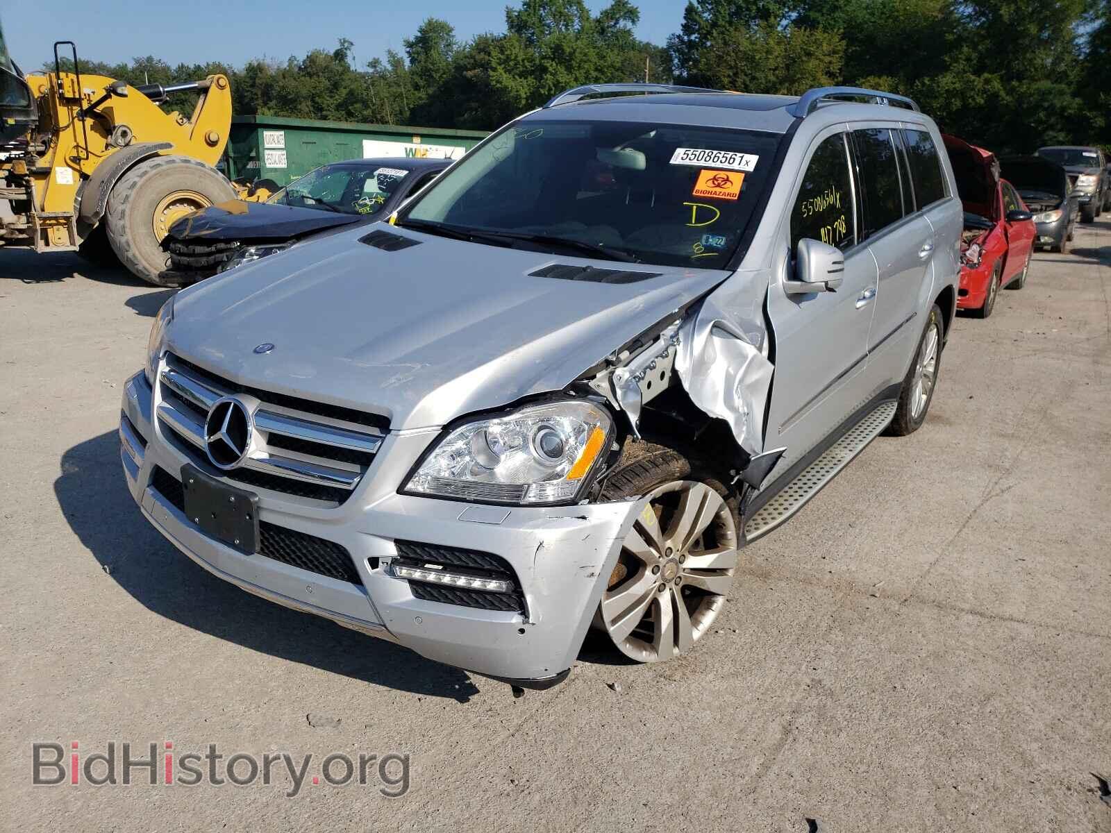 2012 MERCEDES-BENZ GL-CLASS - VIN: 4JGBF7BE3CA763570 - Фото 2