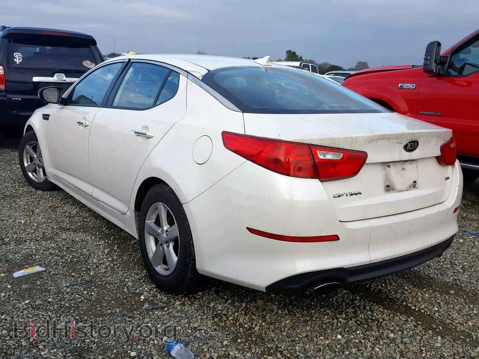 2015 KIA OPTIMA - VIN: KNAGM4A75F5631454 - Photo 3