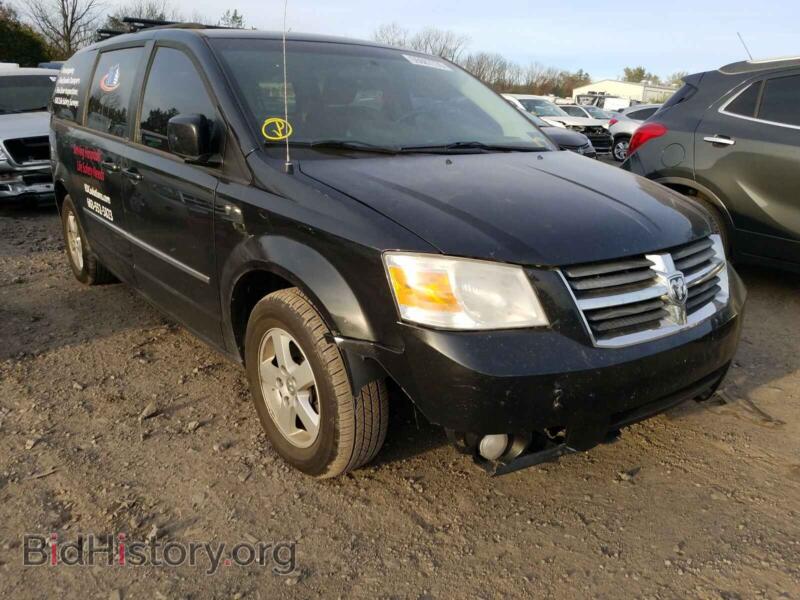 2010 Dodge CARAVAN Grand Cara (VIN 2D4RN5D10AR196752) — фото 1 из 10, Copart, повреждение: передняя часть