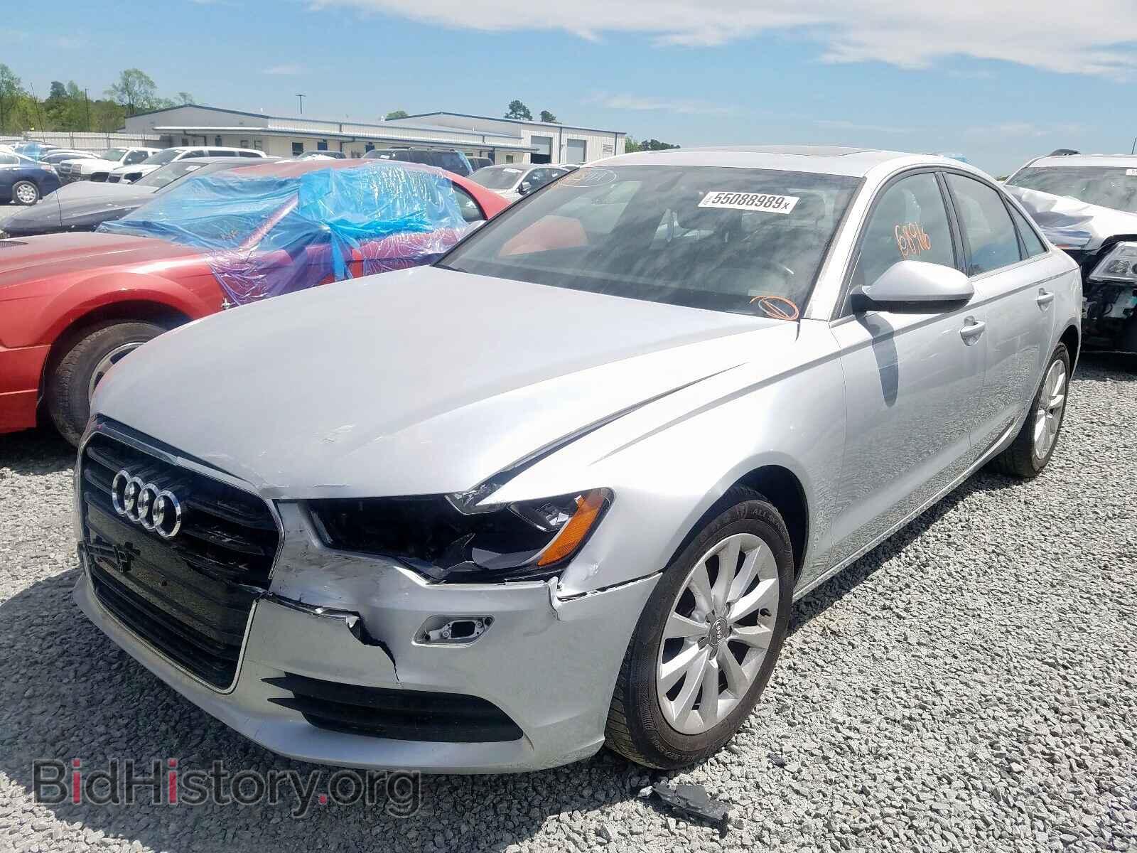 2013 AUDI A6 - VIN: WAUCFAFC1DN134475 - Photo 2