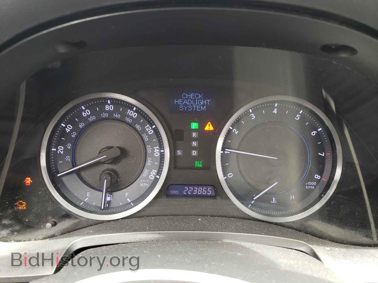 2012 LEXUS IS - VIN: JTHBE5C26C5030095 - Фото 8