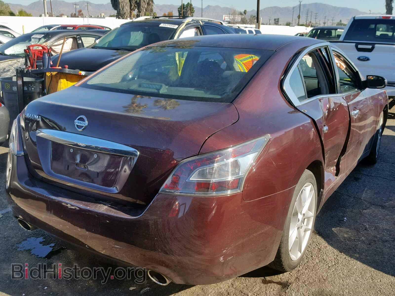 2014 NISSAN MAXIMA S - VIN: 1N4AA5AP8EC495036 - Фото 4