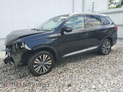 2020 Mitsubishi OUTLANDER SE, черный — VIN JA4AZ3A31LZ033684, Copart