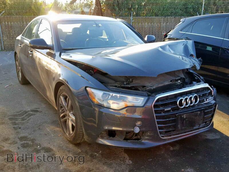 2012 Audi A6 A6 Premium (VIN WAUGGAFC5CN131480) — photo 1 of 10, Copart, damage: front end
