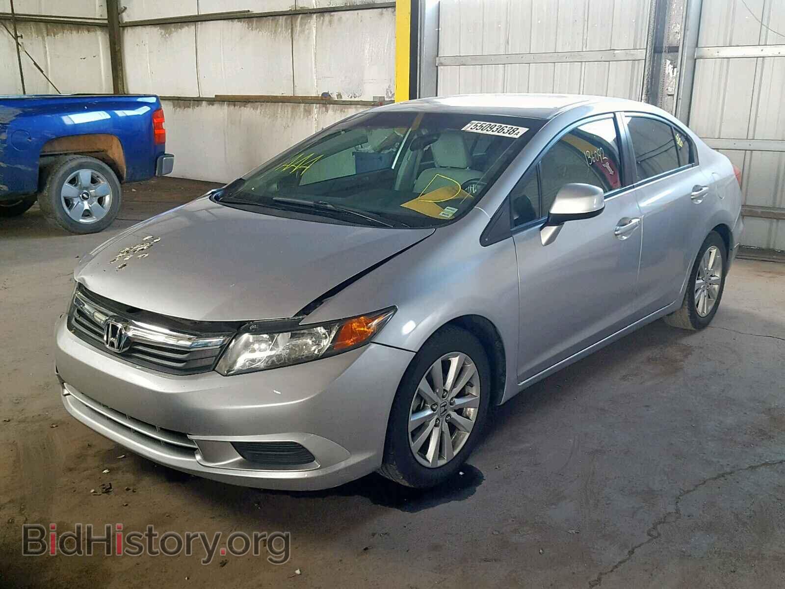 2012 HONDA CIVIC - VIN: 19XFB2F85CE308435 - Фото 2