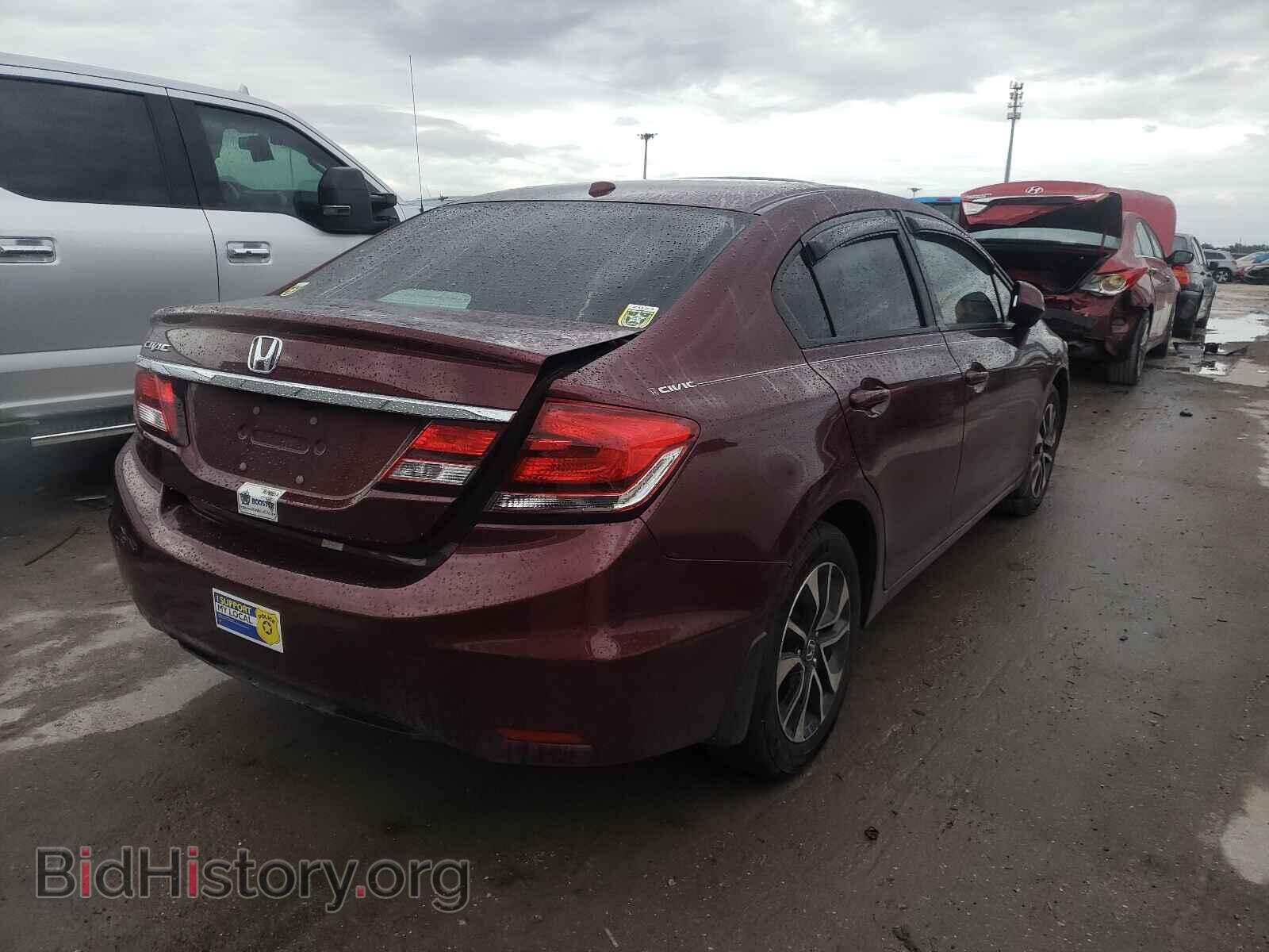 2013 HONDA CIVIC - VIN: 19XFB2F94DE013000 - Фото 4
