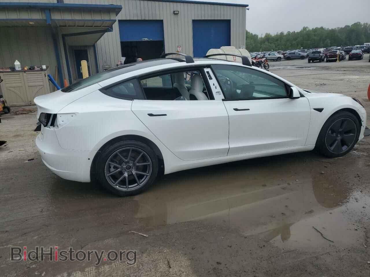 2022 TESLA MODEL 3 - VIN: 5YJ3E1EB4NF155108 - Фото 3
