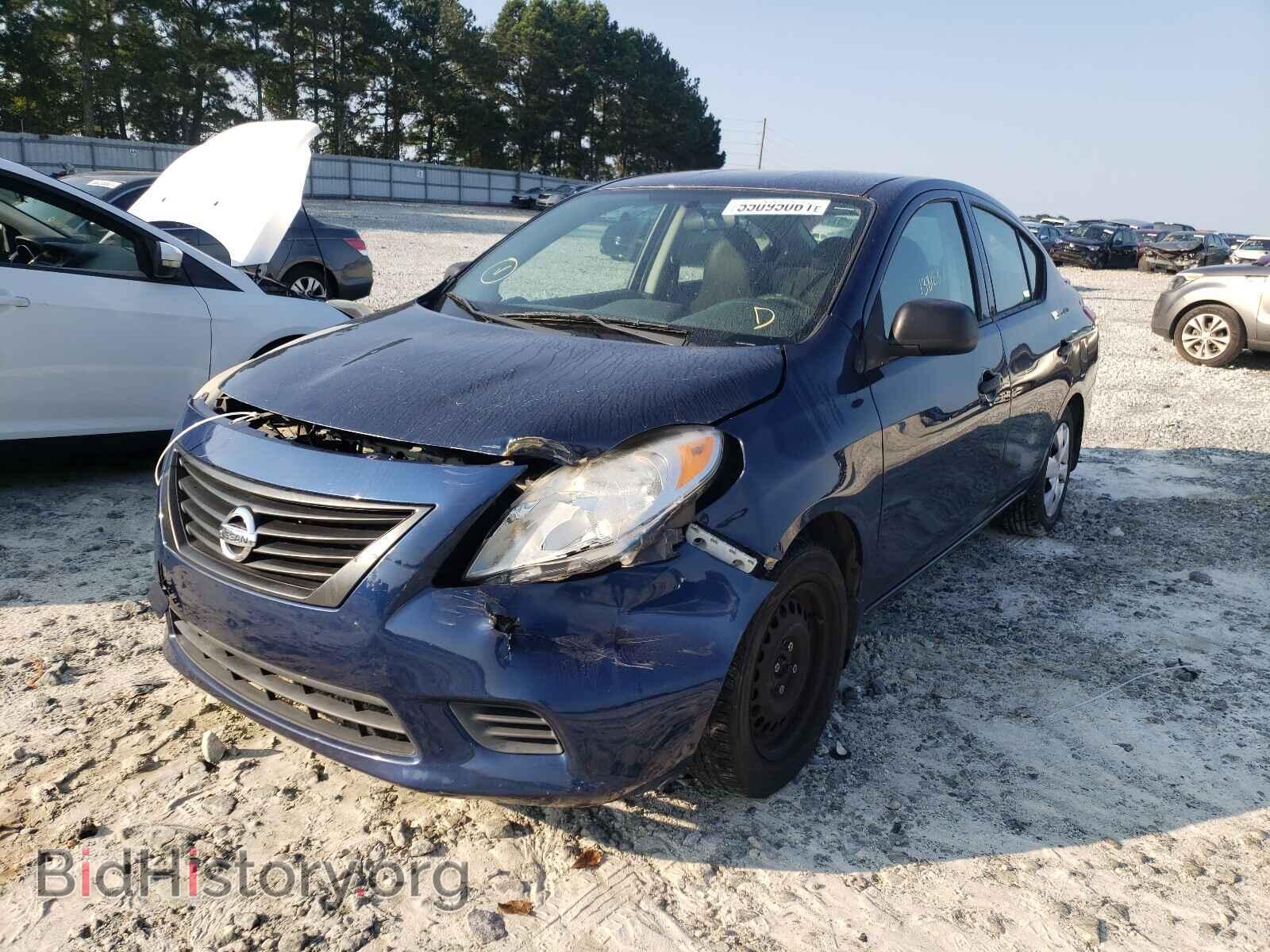 2014 NISSAN VERSA - VIN: 3N1CN7AP1EL836917 - Фото 2