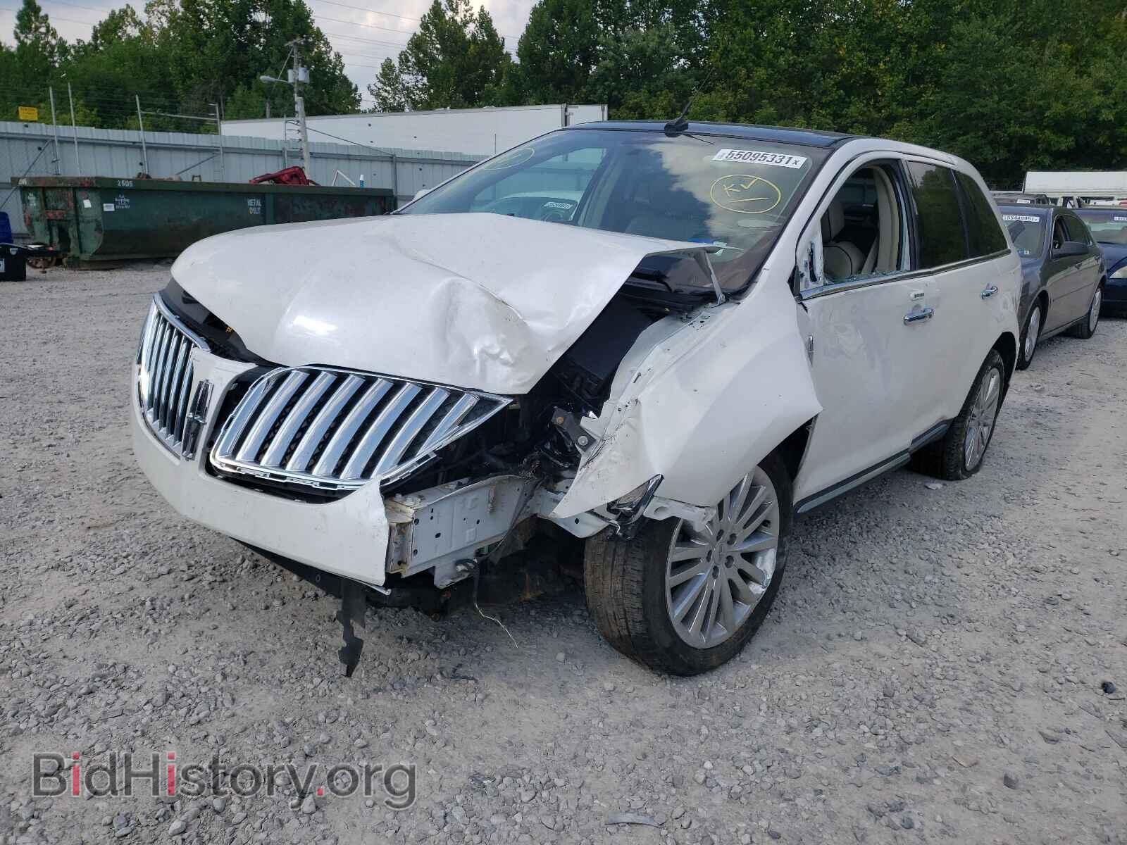 2013 LINCOLN MKX - VIN: 2LMDJ8JK4DBL47820 - Фото 2