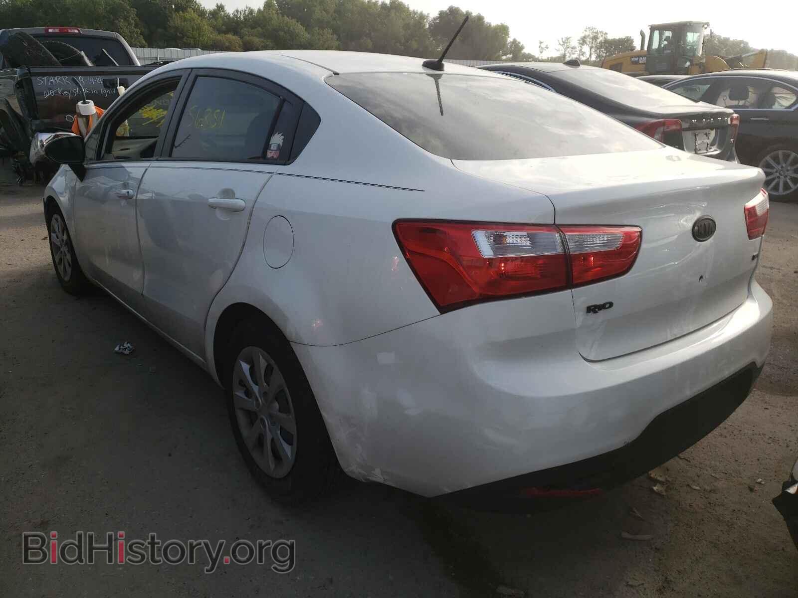 2013 KIA RIO - VIN: KNADM4A33D6128609 - Фото 3