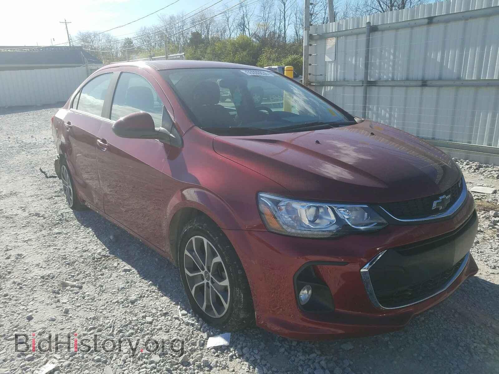 Фотография 1G1JD5SH2J4115629 - CHEVROLET SONIC 2018