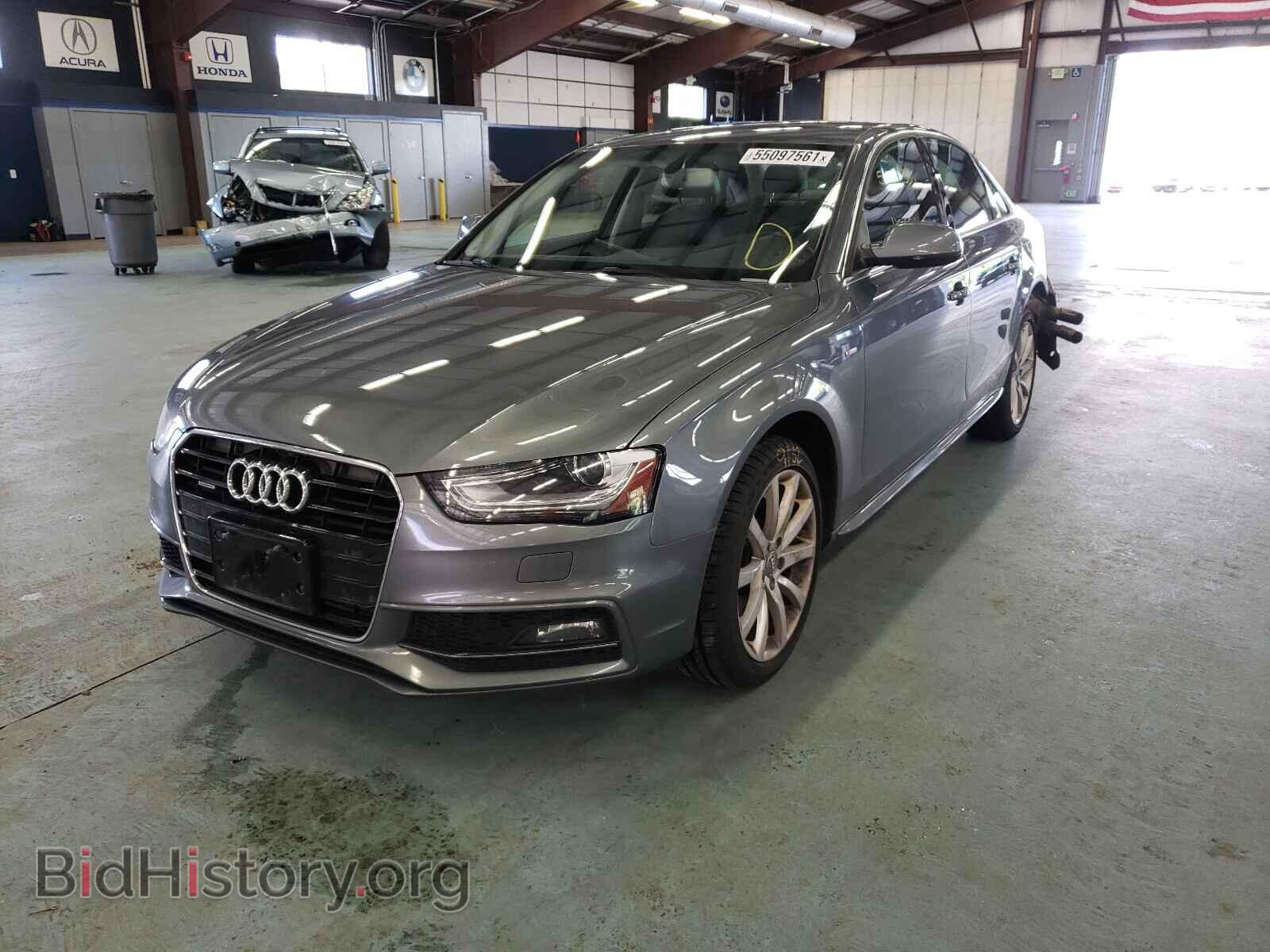 2014 AUDI A4 - VIN: WAUBFAFL1EN035345 - Фото 2