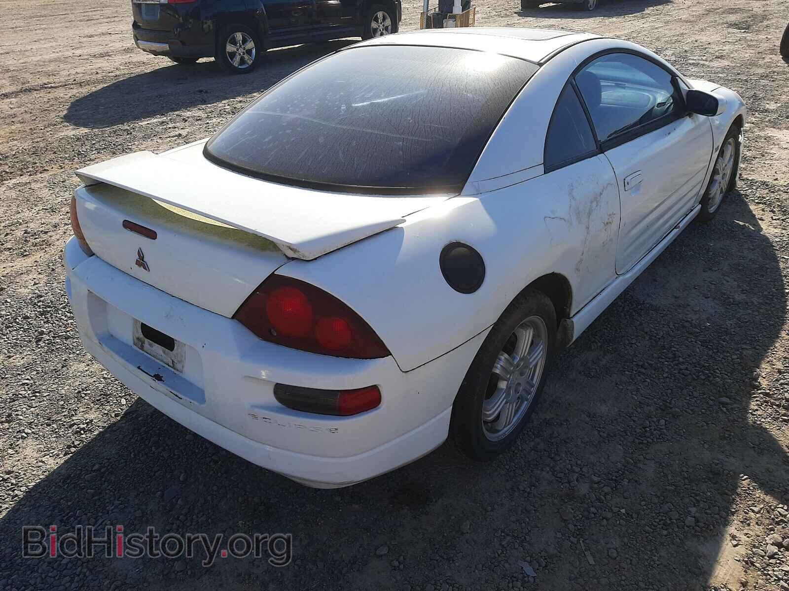 2000 MITSUBISHI ECLIPSE - VIN: 4A3AC54L8YE161740 - Фото 4