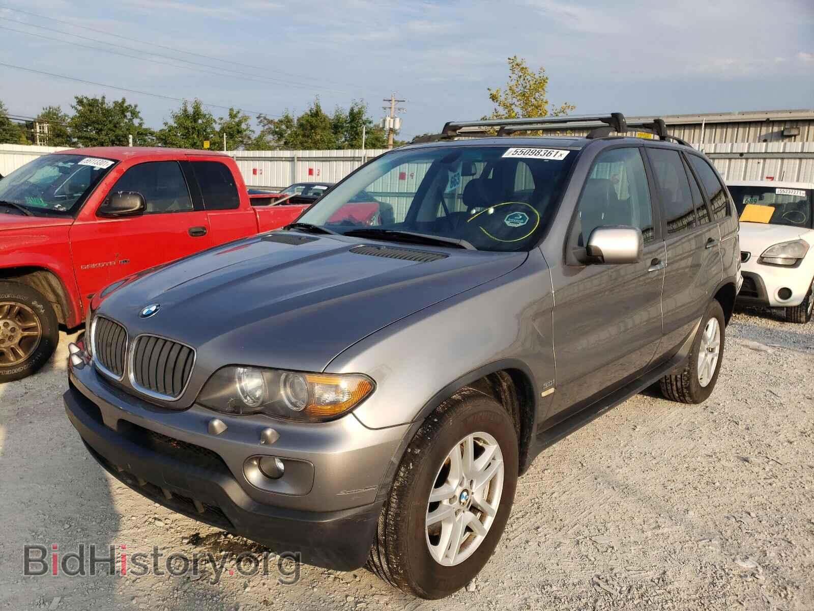 2006 BMW X5 - VIN: 5UXFA13586LY42983 - Фото 2