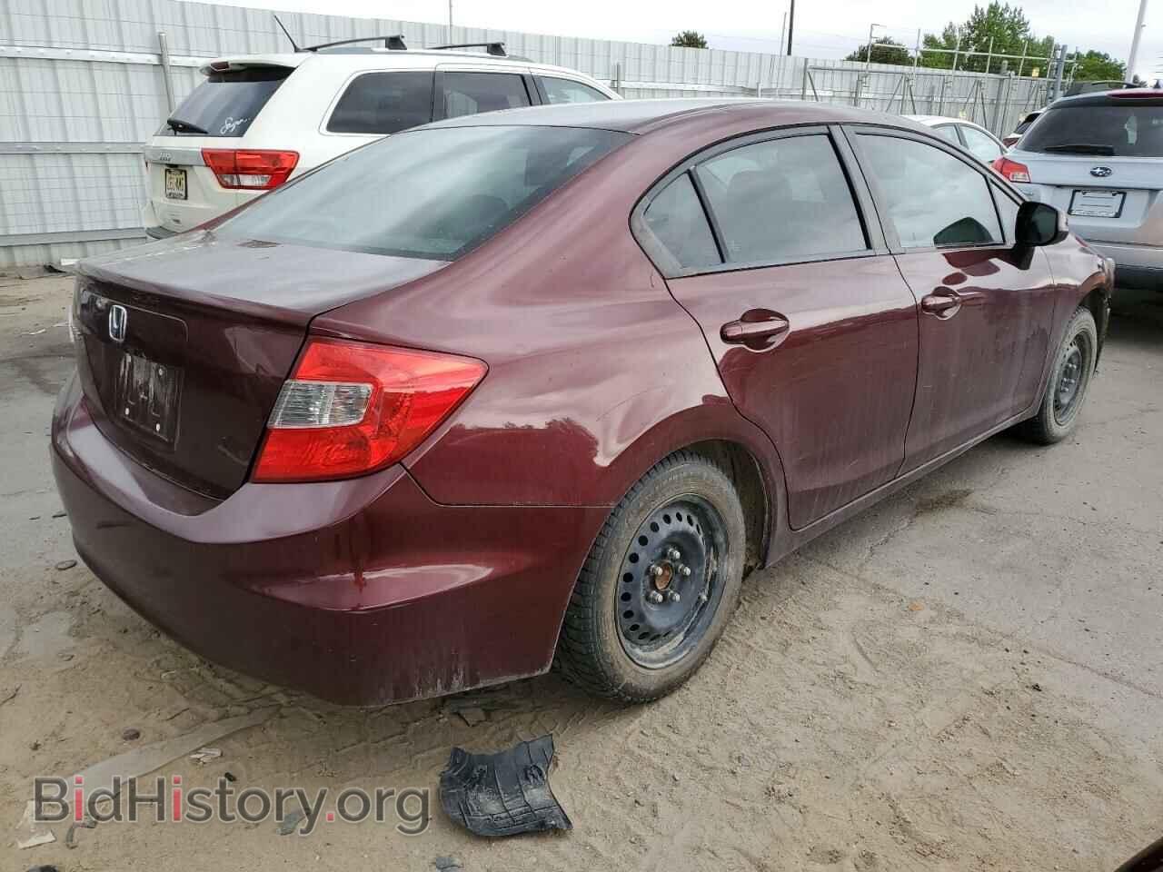 2012 HONDA CIVIC - VIN: 19XFB2F57CE065975 - Фото 3