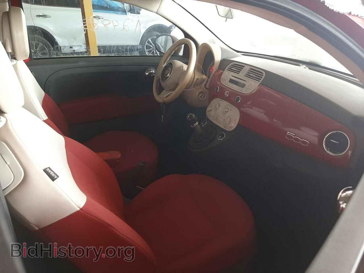 2012 FIAT 500 - VIN: 3C3CFFAR1CT280616 - Фото 5