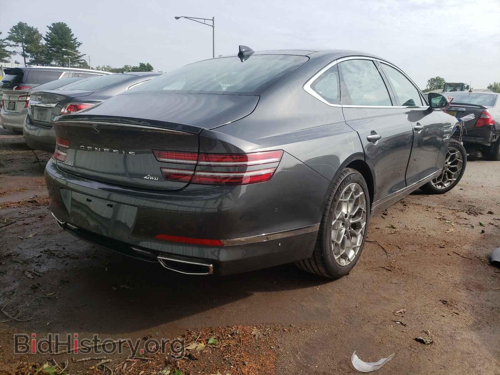 2021 GENESIS G80 - VIN: KMTGB4SC5MU045989 - Фото 4