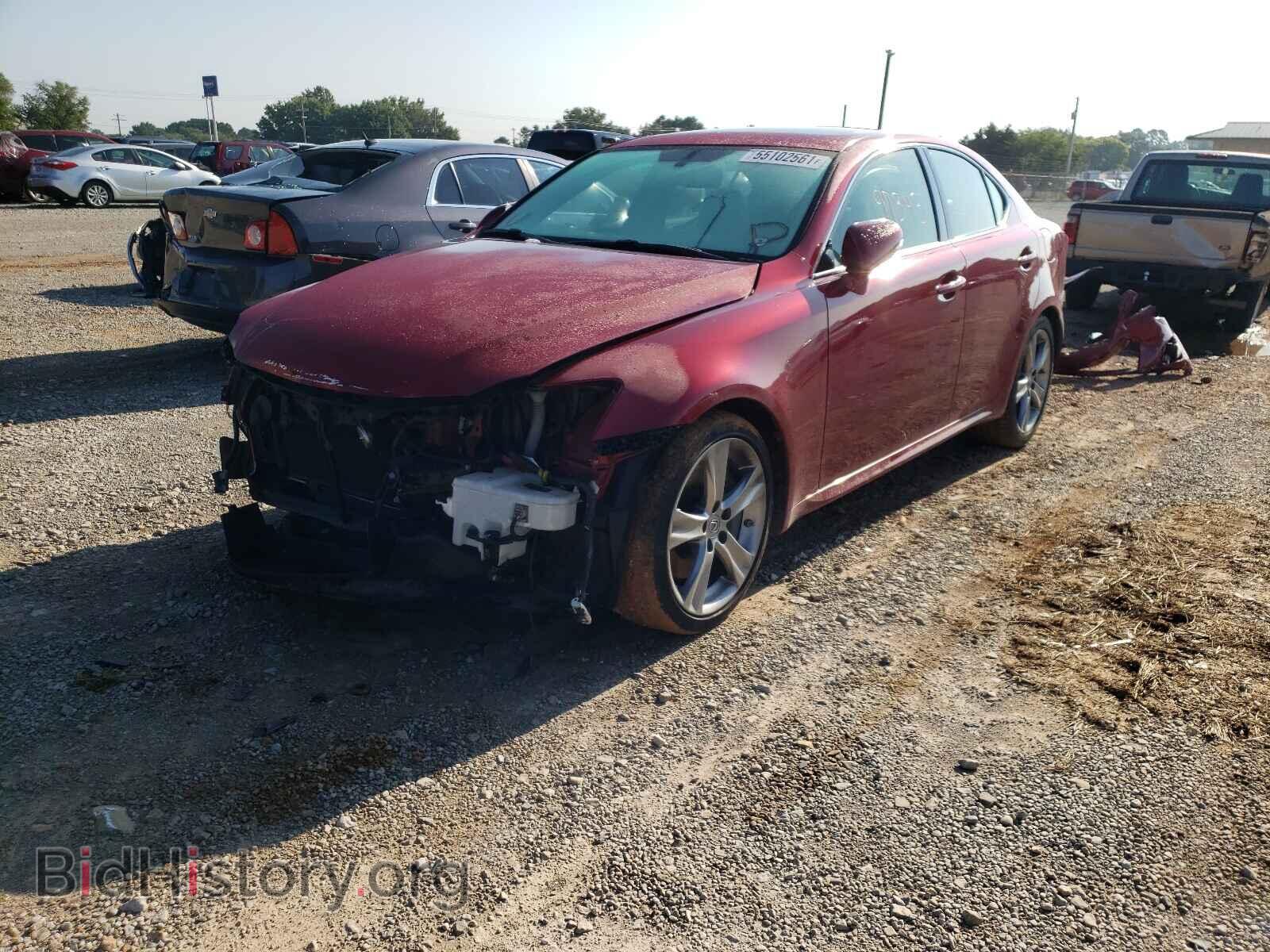 2012 LEXUS IS - VIN: JTHBE5C25C5029987 - Photo 2