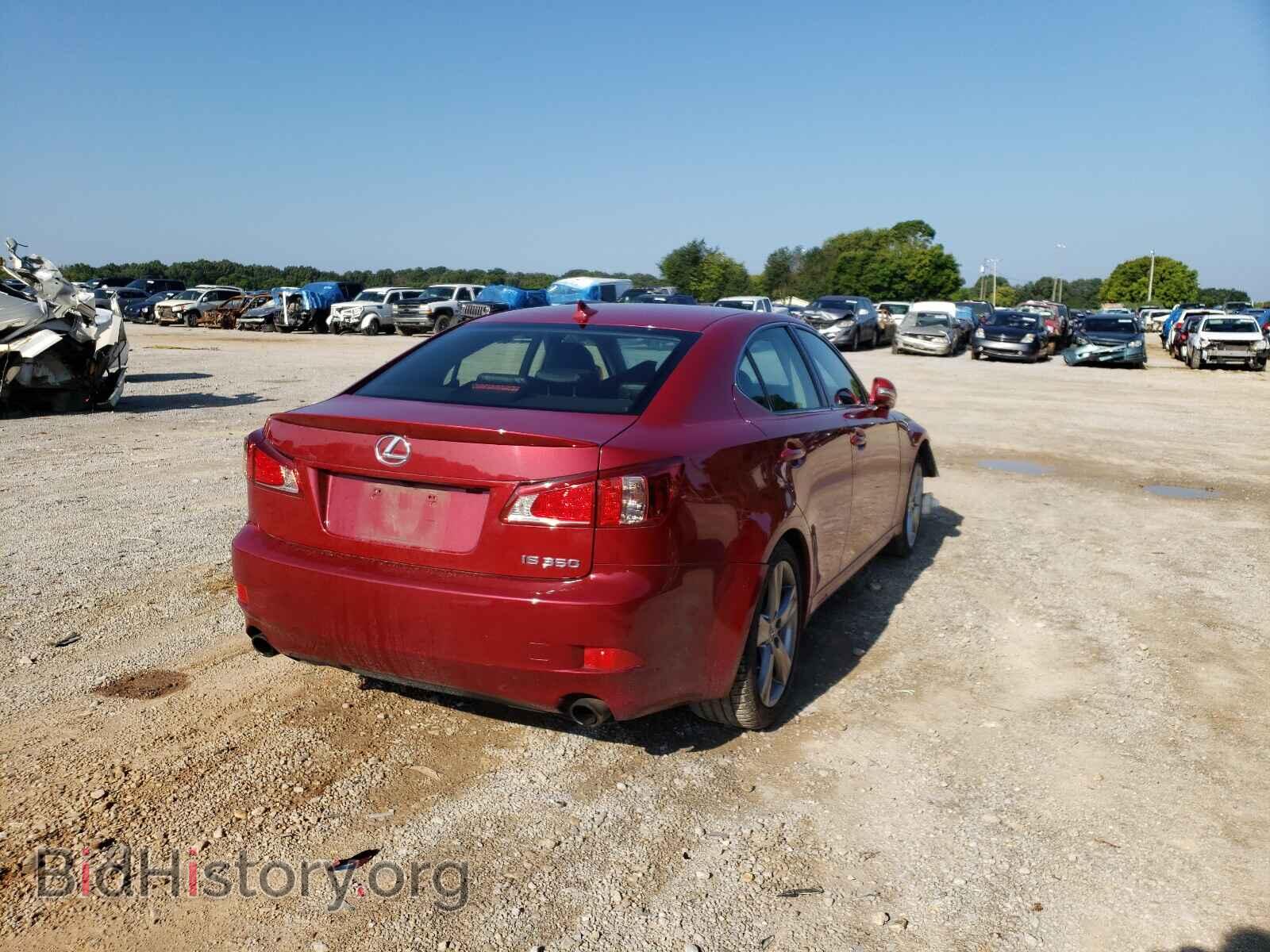2012 LEXUS IS - VIN: JTHBE5C25C5029987 - Photo 4