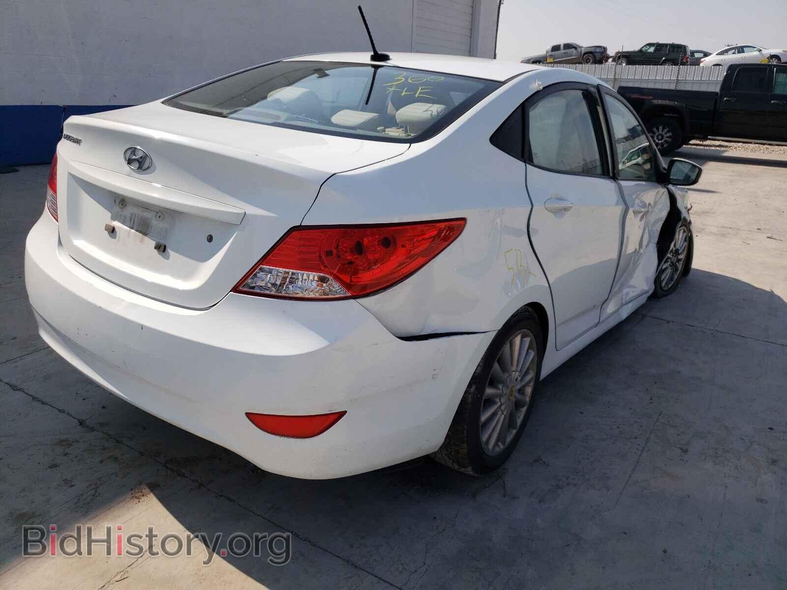 2012 HYUNDAI ACCENT - VIN: KMHCT4AE8CU187275 - Фото 4