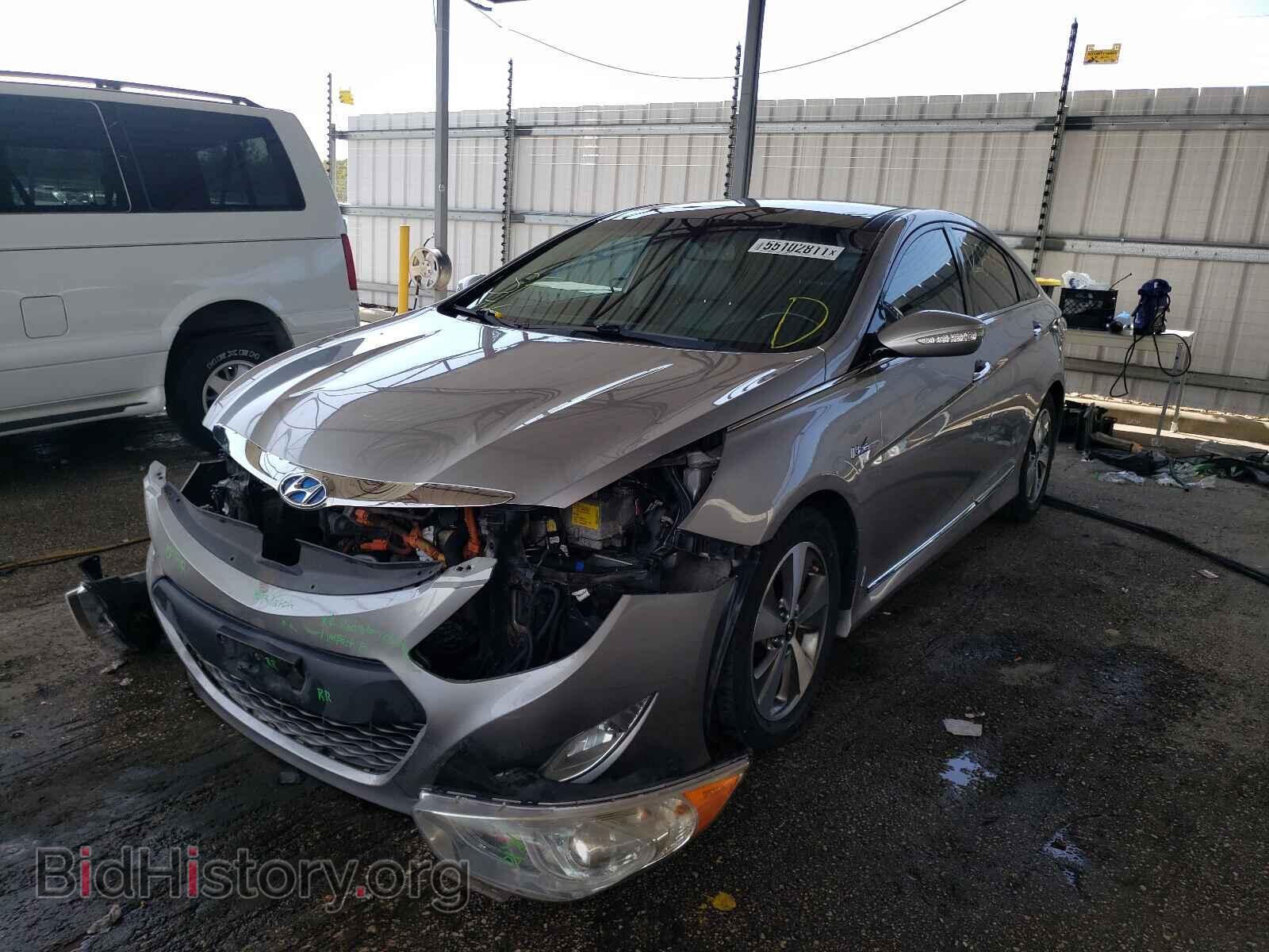 2012 HYUNDAI SONATA - VIN: KMHEC4A41CA031399 - Фото 2