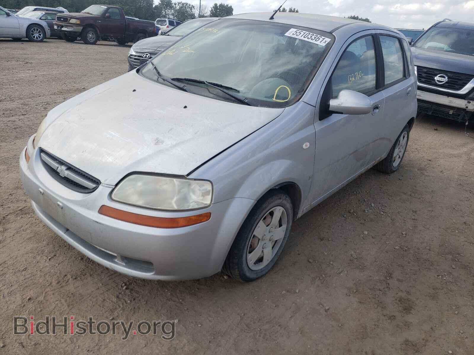 2007 CHEVROLET AVEO - VIN: KL1TD66697B770820 - Фото 2