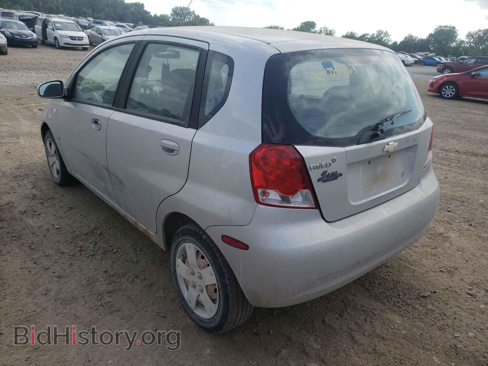 2007 CHEVROLET AVEO - VIN: KL1TD66697B770820 - Фото 3