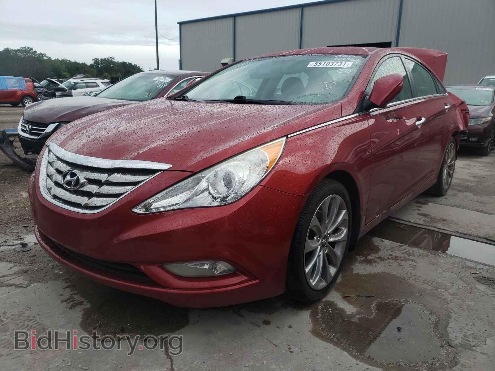 2013 HYUNDAI SONATA - VIN: 5NPEC4AC7DH505409 - Фото 2