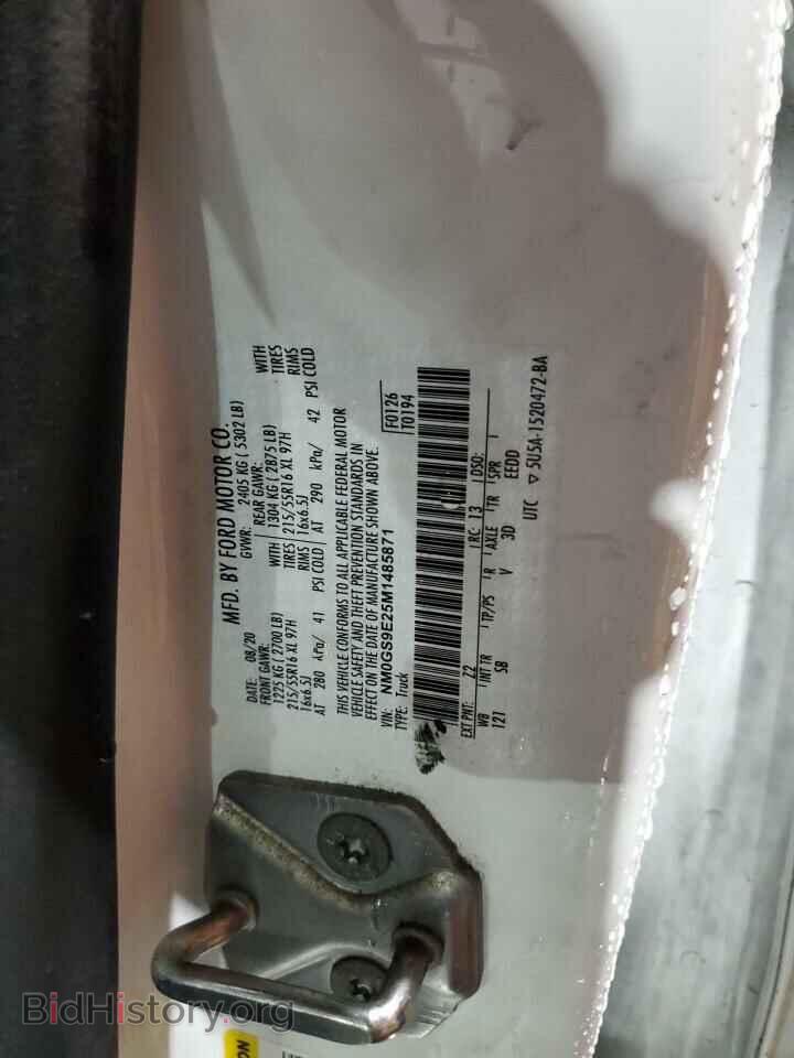 2021 FORD TRANSIT - VIN: NM0GS9E25M1485871 - Фото 13