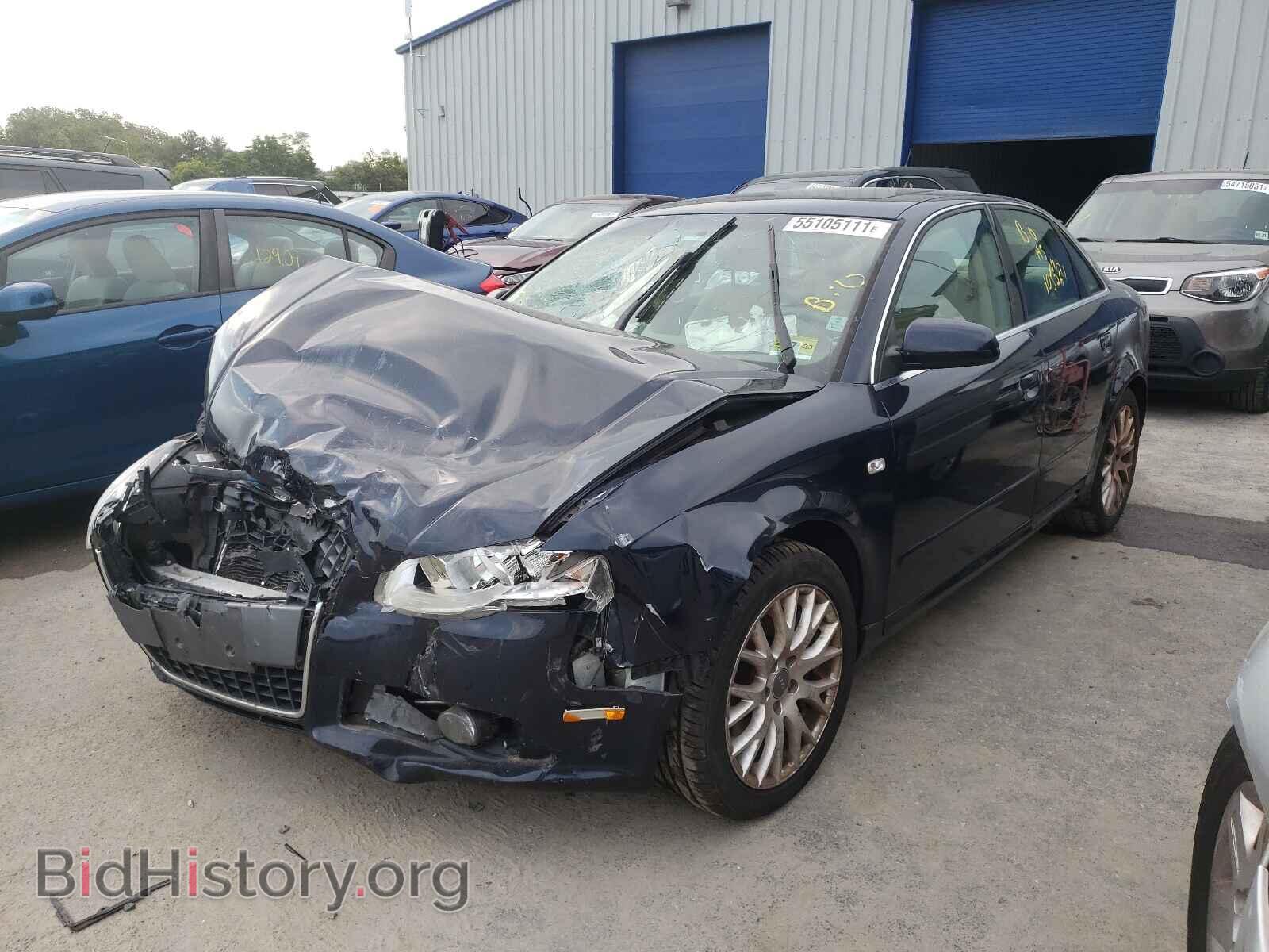 2008 AUDI A4 - VIN: WAUDF78E98A153942 - Фото 2