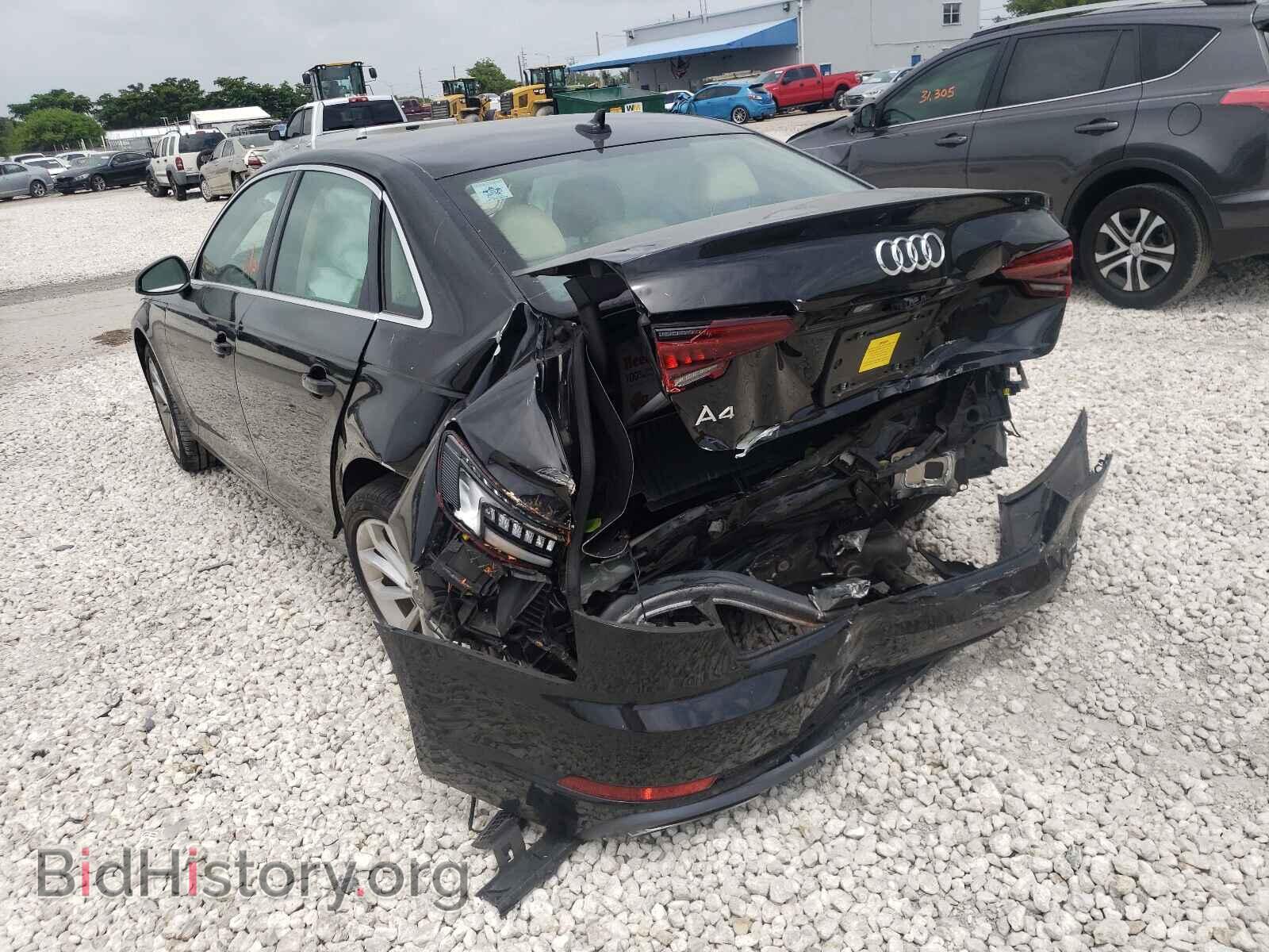 2019 AUDI A4 - VIN: WAUGMAF4XKN002828 - Фото 3