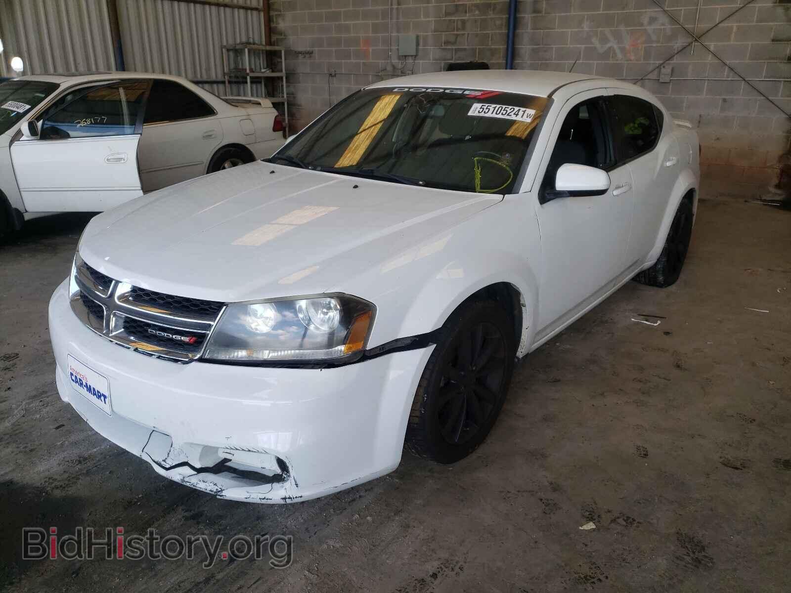 2013 DODGE AVENGER - VIN: 1C3CDZCB9DN628249 - Photo 2