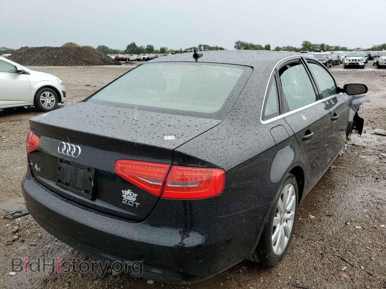 2013 AUDI A4 - VIN: WAUAFAFL2DN023635 - Фото 4