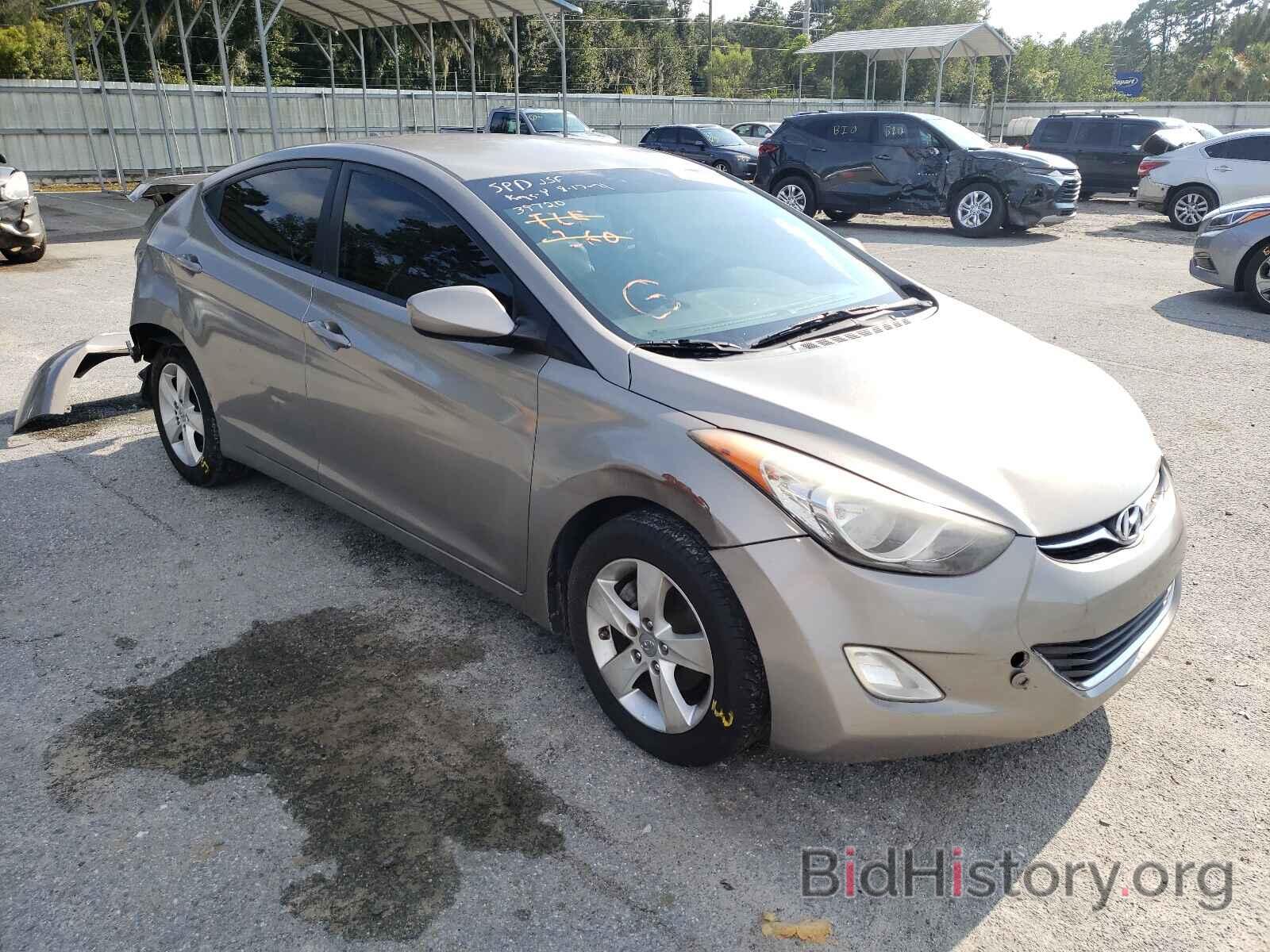 Photo 5NPDH4AE2CH115895 - HYUNDAI ELANTRA 2012