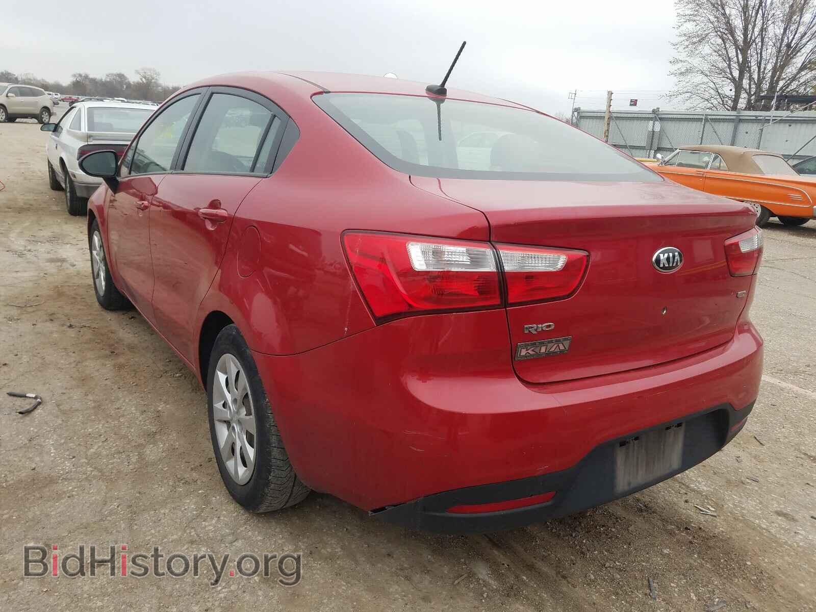 2014 KIA RIO - VIN: KNADM4A35E6413832 - Фото 3