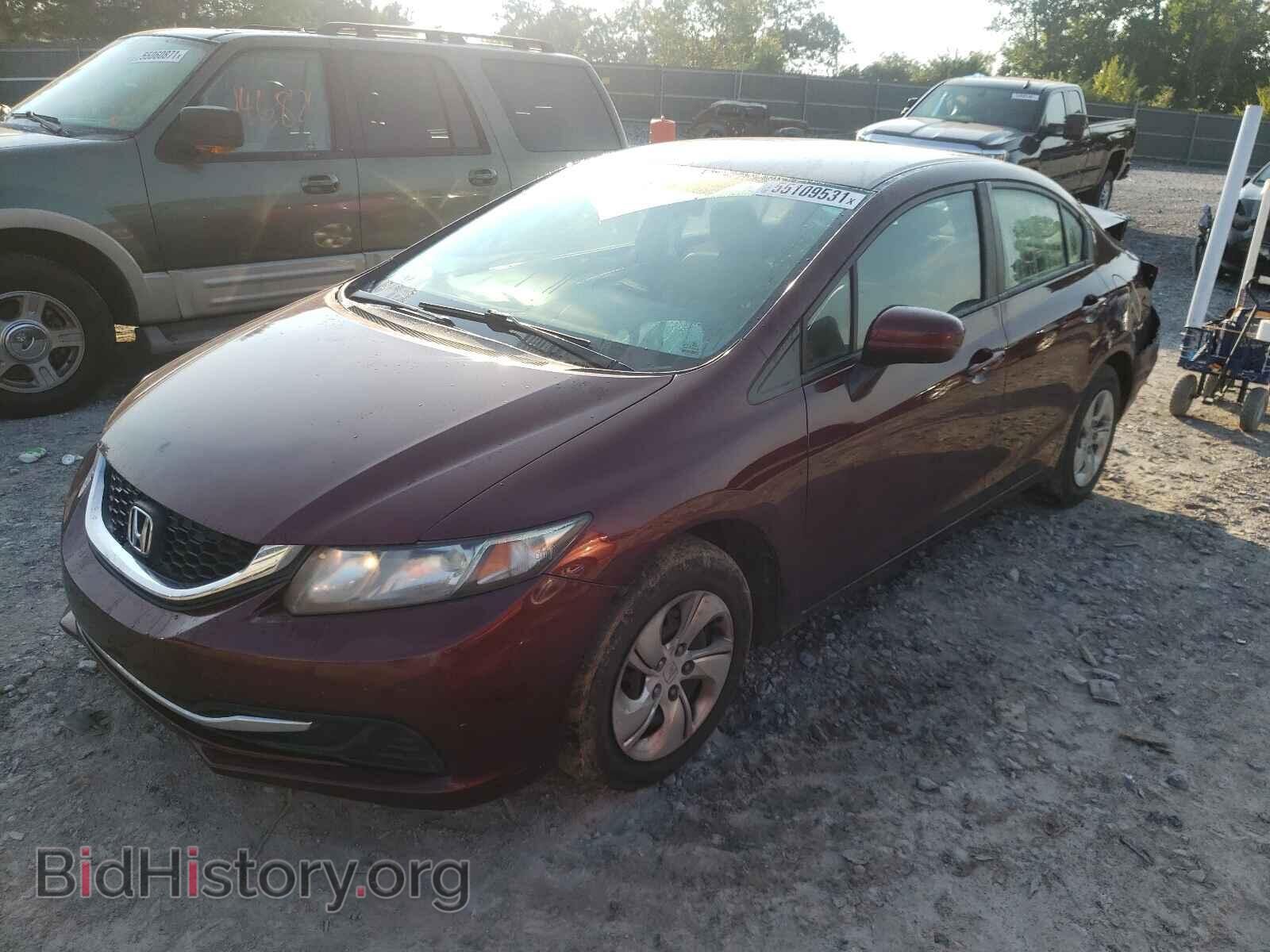 2014 HONDA CIVIC - VIN: 19XFB2F52EE049833 - Фото 2