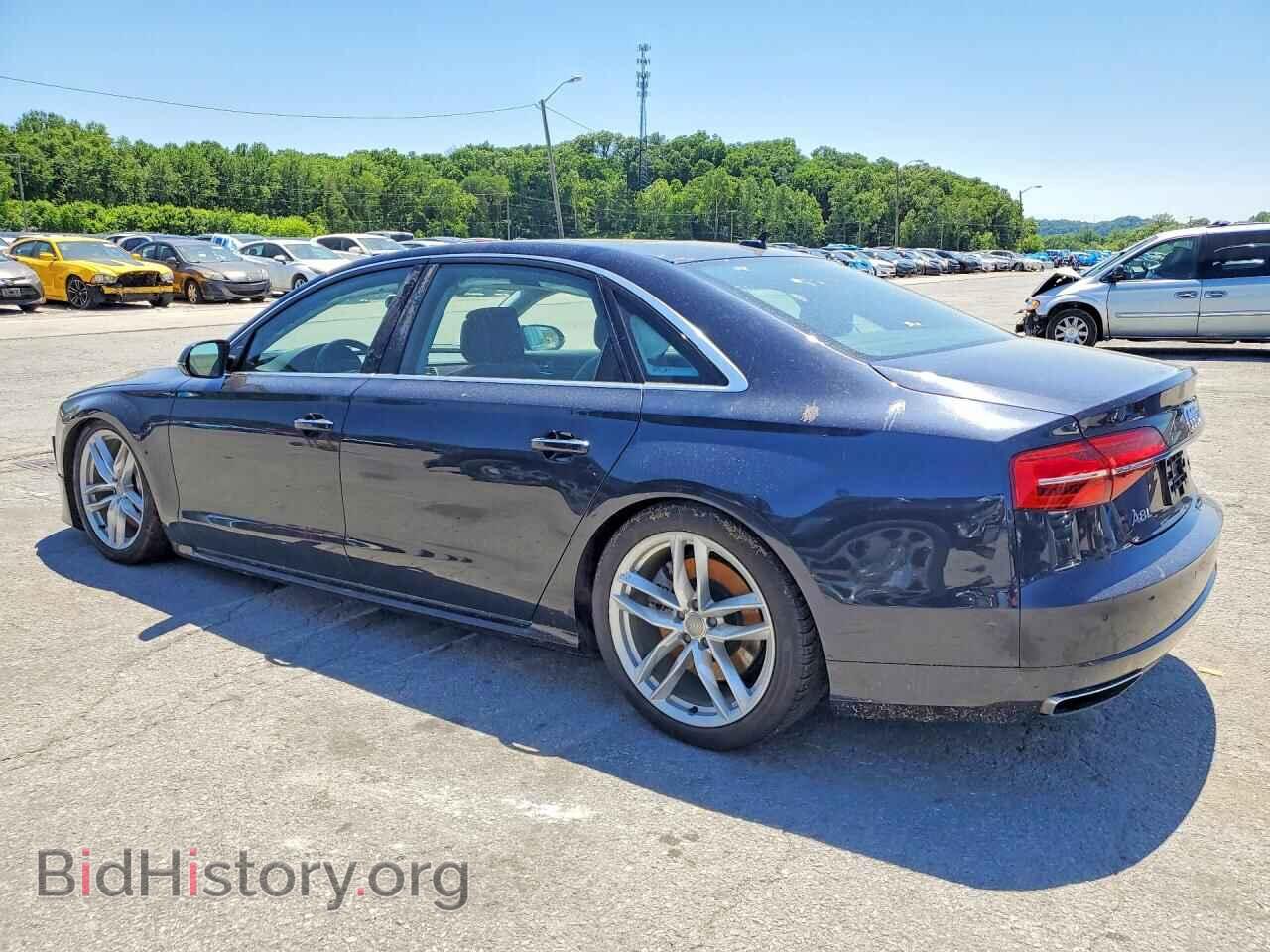 2017 AUDI A8 - VIN: WAU43AFD4HN003780 - Фото 2