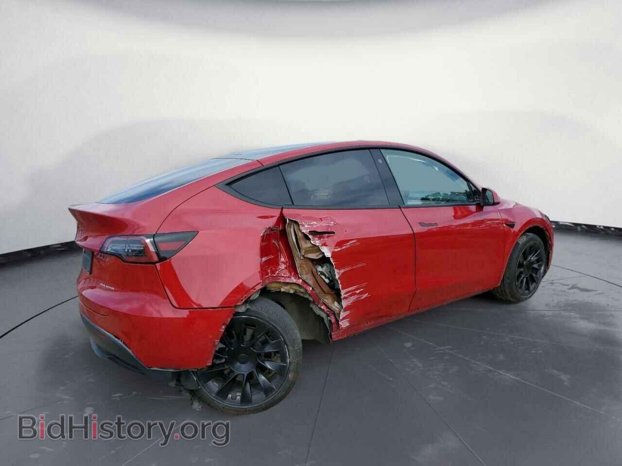 2022 TESLA MODEL Y - VIN: 7SAYGDEE9NF386231 - Фото 3