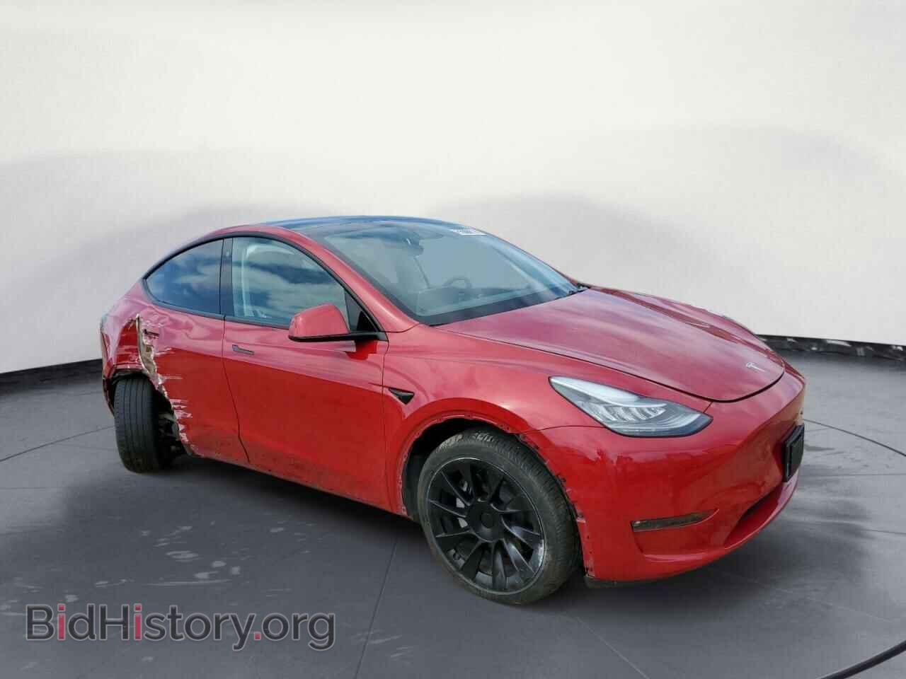 2022 TESLA MODEL Y - VIN: 7SAYGDEE9NF386231 - Фото 4
