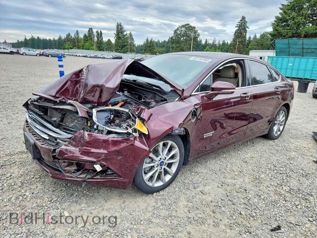 Фотография 3FA6P0PU2HR207702 - FORD FUSION 2017