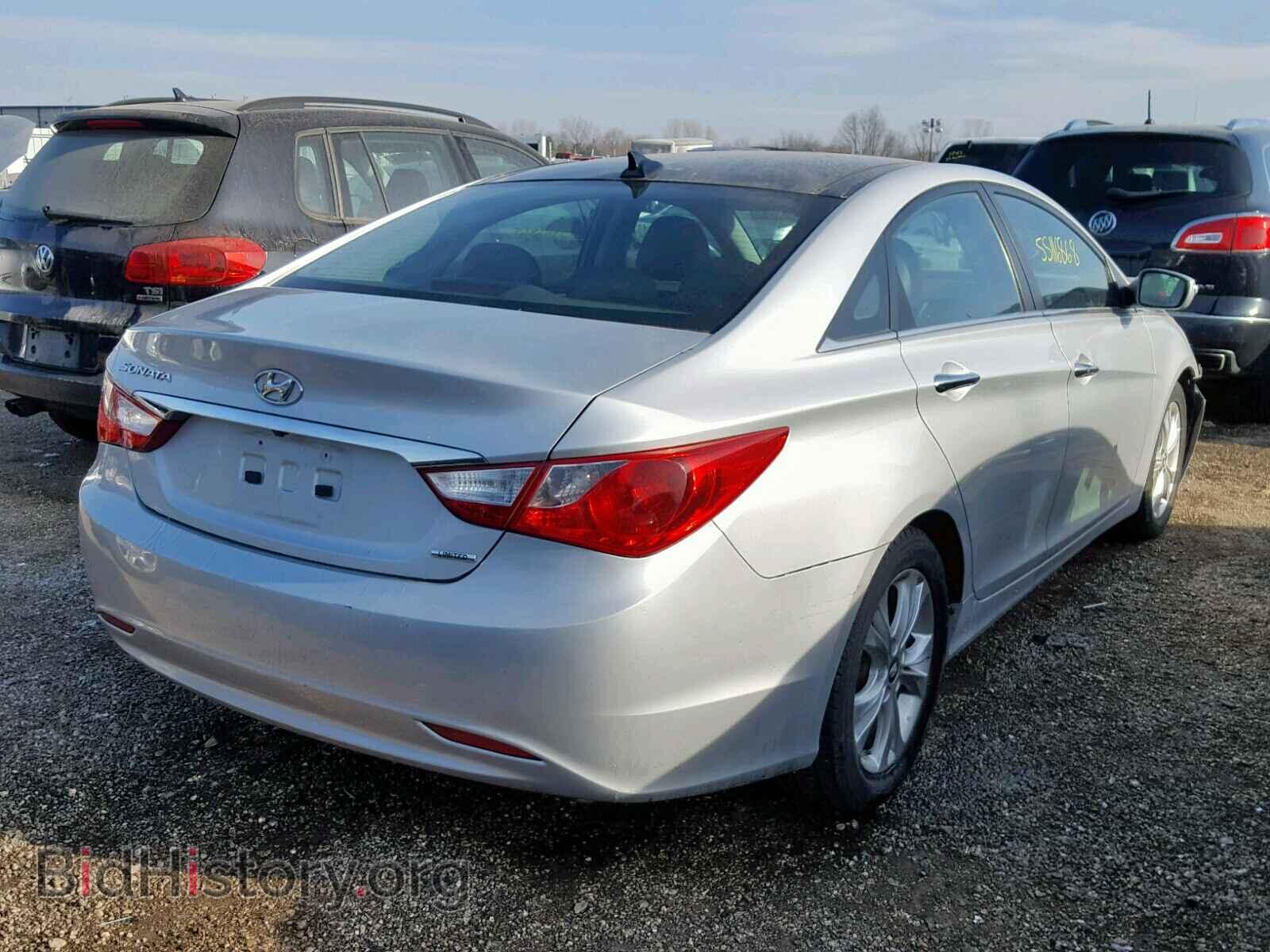 2012 HYUNDAI SONATA - VIN: 5NPEC4AC3CH461584 - Фото 4