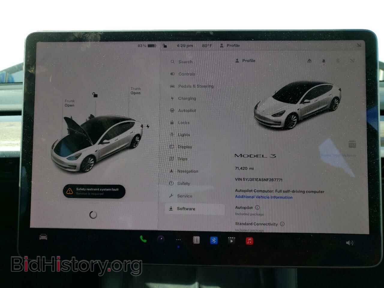 2022 TESLA MODEL 3 - VIN: 5YJ3E1EA5NF287771 - Photo 9