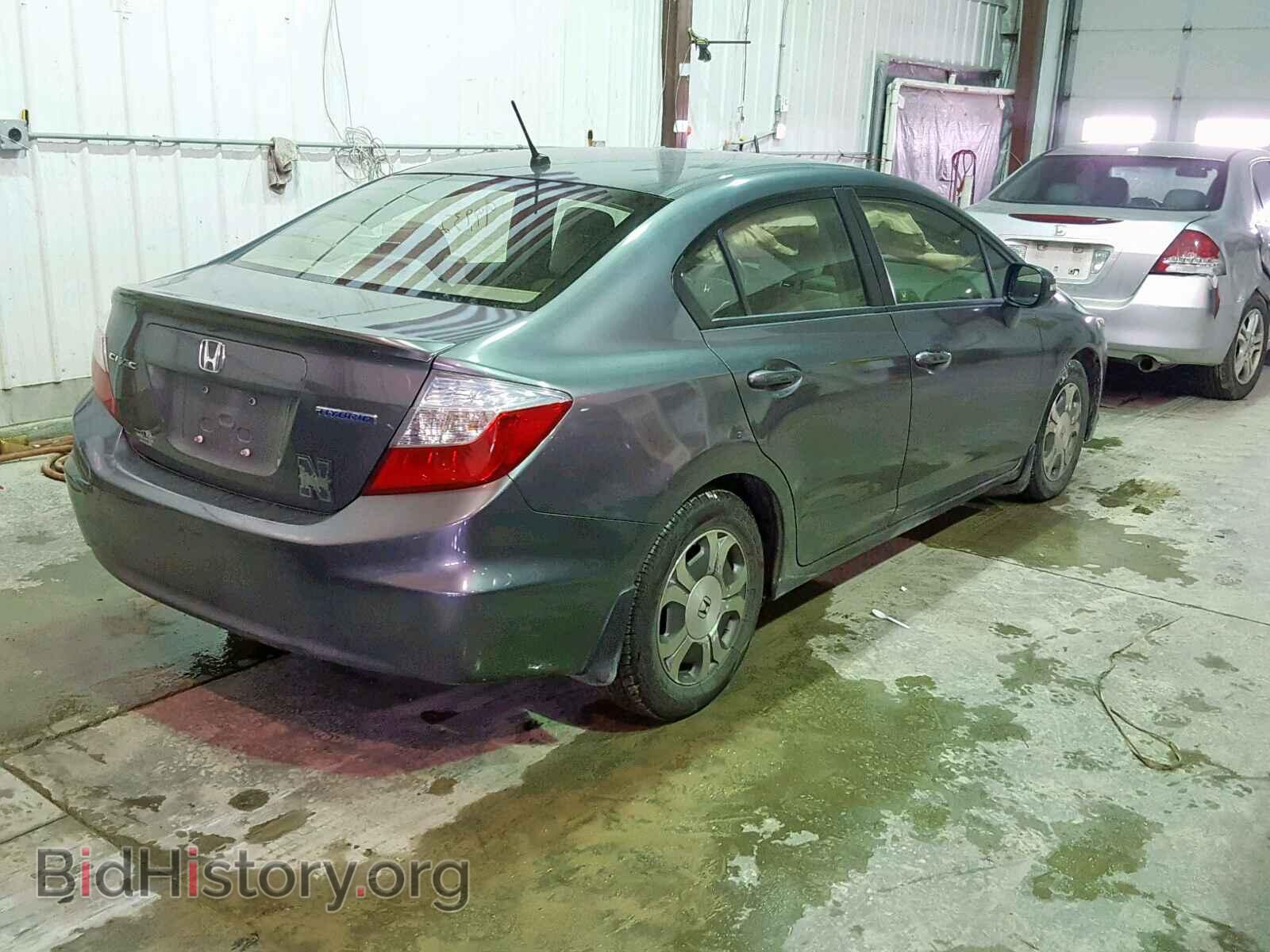 2012 HONDA CIVIC - VIN: JHMFB4F29CS003605 - Фото 4