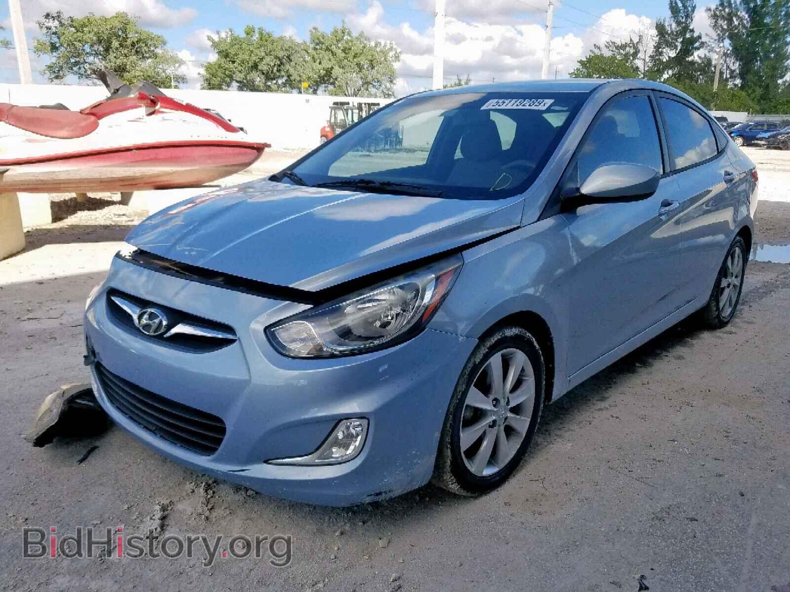 2012 HYUNDAI ACCENT - VIN: KMHCU4AE2CU195403 - Фото 2