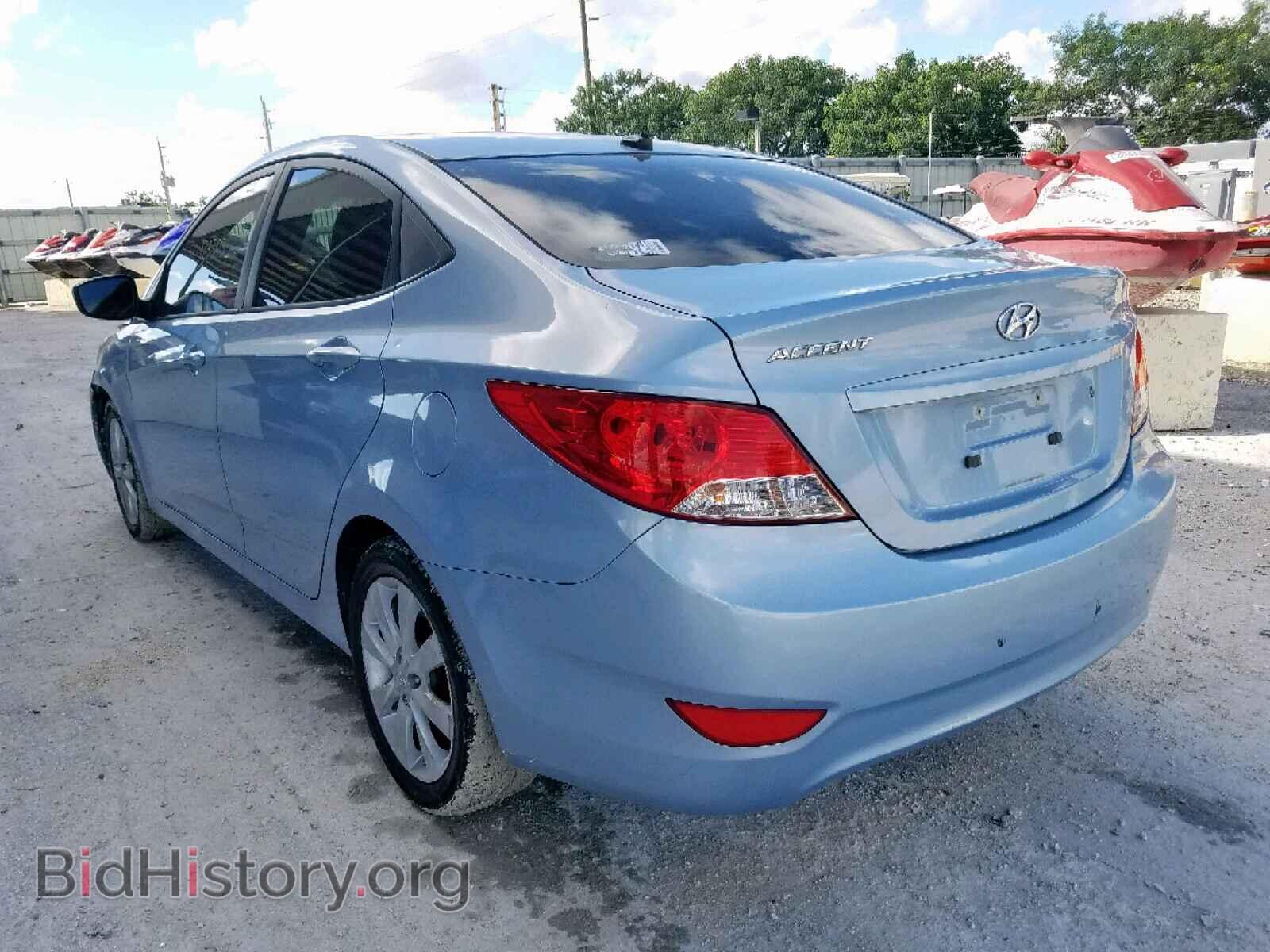 2012 HYUNDAI ACCENT - VIN: KMHCU4AE2CU195403 - Фото 3