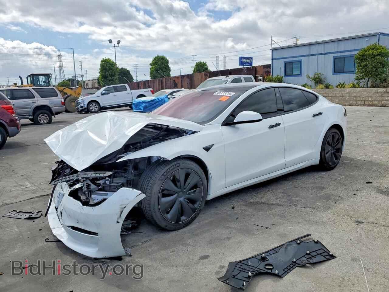 Фотография 5YJSA1E56NF483003 - TESLA MODEL S 2022