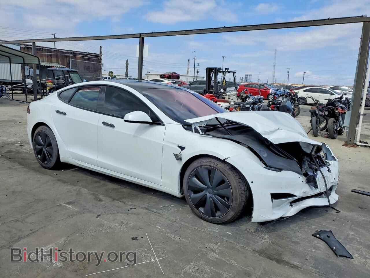 2022 TESLA MODEL S - VIN: 5YJSA1E56NF483003 - Photo 4