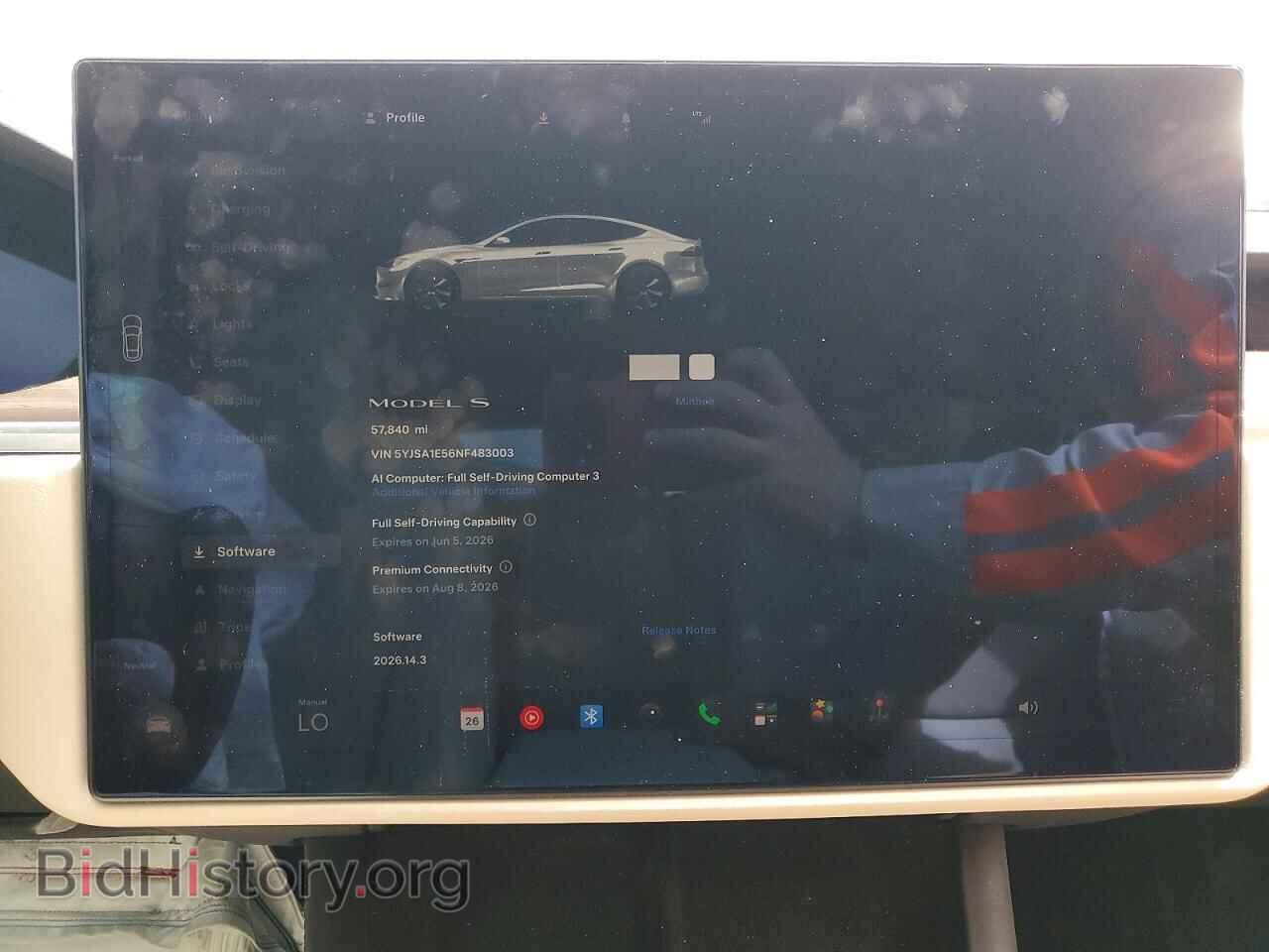 2022 TESLA MODEL S - VIN: 5YJSA1E56NF483003 - Photo 9